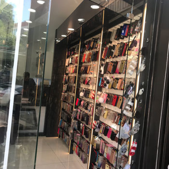 telefon mağaza dekorasyonu